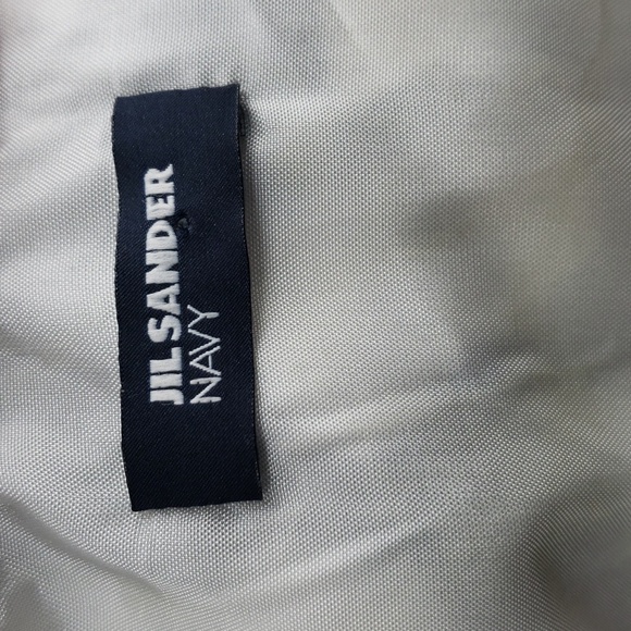 JIL SANDER NAVY Abstract Print Dress size 36 - Picture 9 of 11